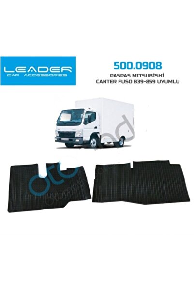 Leader Mitsubishi Fuso Canter 839-859 Uyumlu Kamyonet Kauçuk Rulo Paspas