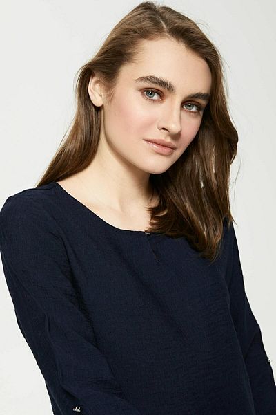 LC Waikiki Γυναικεία Μπλούζα Dark Navy LCW Grace
