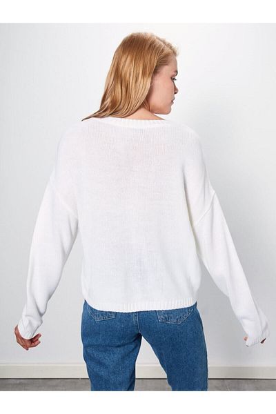 LC Waikiki Pulover de damă ecru