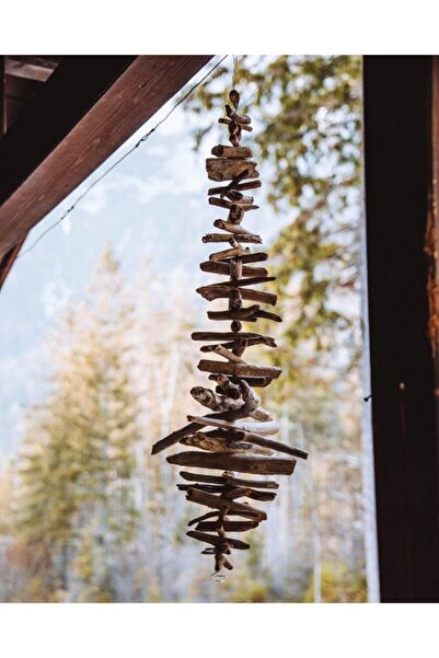 PİRAMİGO Pagan Iskandinav Tarzı Yağmur Zinciri Sessiz Rüzgar Çanı El Yapımı Valhalla Merdiveni Viking Garland