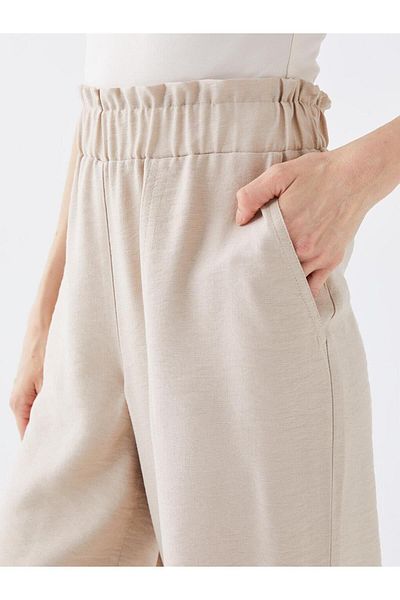 LC Waikiki LCWAIKIKI Basic Comfortable Fit Women's Capri with Elastic Waist