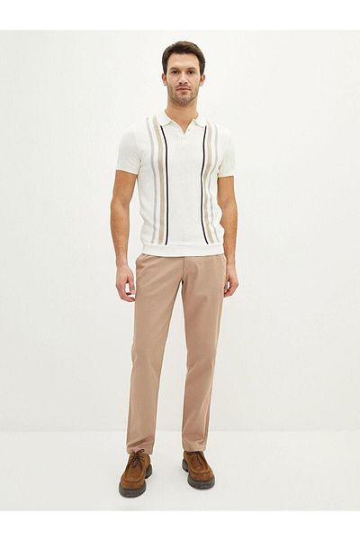LC Waikiki Ανδρικό παντελόνι Classic Slim Fit Gabardine