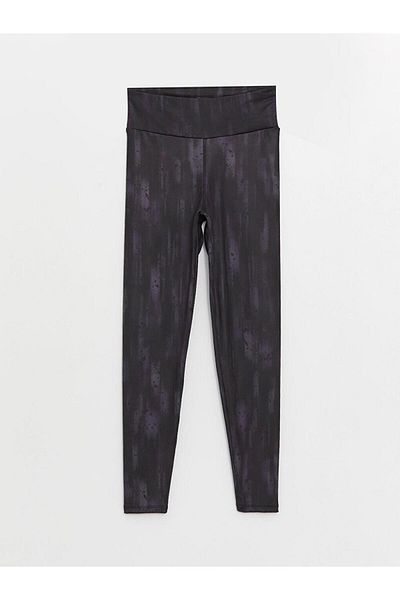 LC Waikiki LCW Active Patterned Interlock Damen-Sportstrumpfhose mit elastischem Bund