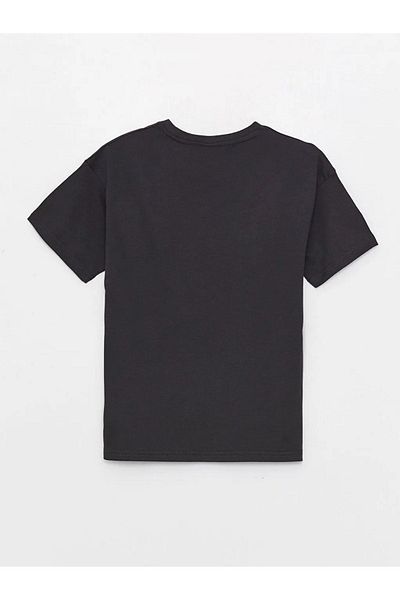 LC Waikiki LCW Kids Boy - Comfortable Fit Crew Neck Printed T-Shirt