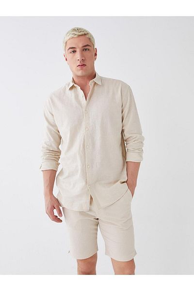 LC Waikiki Cămașă cu mânecă lungă XSIDE Comfortable Fit pentru bărbați