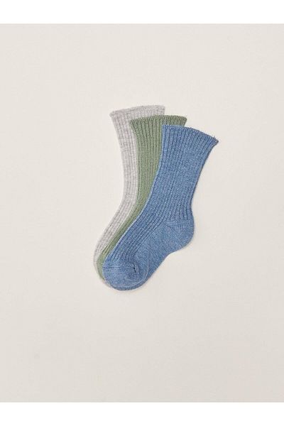 LC Waikiki LCW baby Basic Baby Boy Socks 3-pack