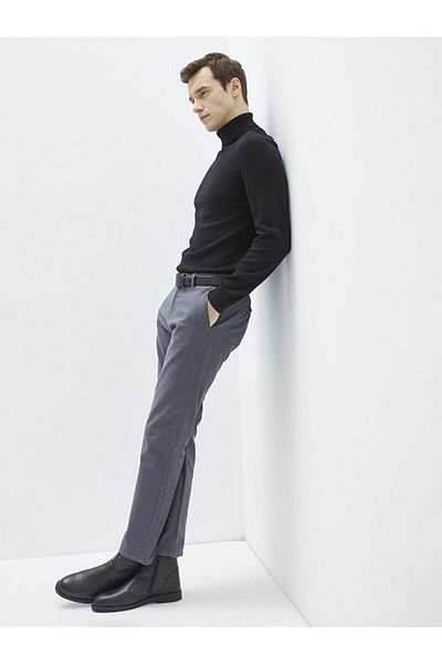 LC Waikiki Ανδρικό παντελόνι με υφή LCWAIKIKI Classic Standard Fit