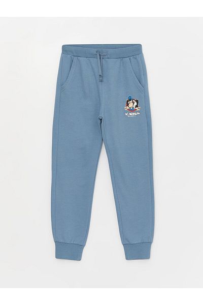 LC Waikiki Φούτερ Jogger για αγόρια Nostalgic Monkey printed με ελαστική μέση