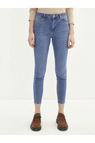 LC Waikiki Jeans Normal Bel Skinny Fit Kadın Jean Pantolon Pantolon Pantolon