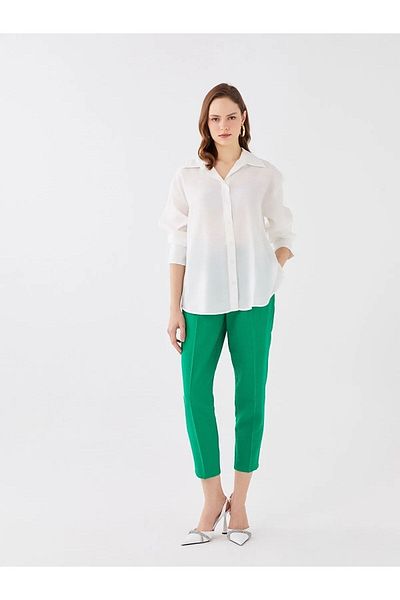 LC Waikiki Vision Straight Long Sleeve Oversize Women's Shirt
