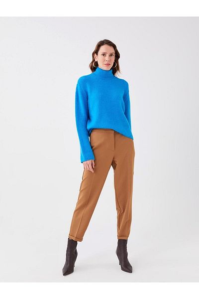 LC Waikiki LCWAIKIKI Classic Women's Carrot Cut Straight Trousers