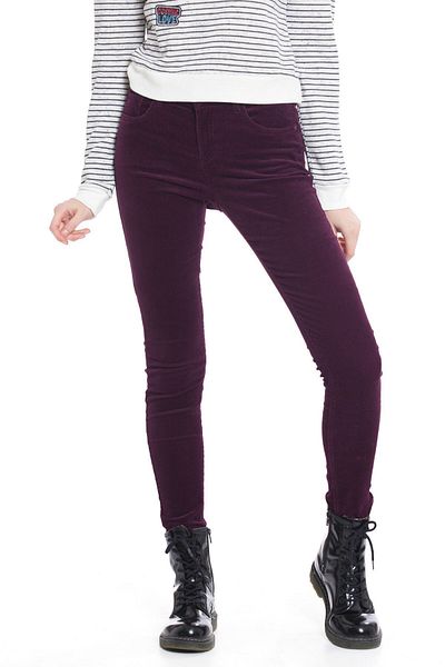 LC Waikiki Young Girl Claret Red Trousers 7K4988Z8