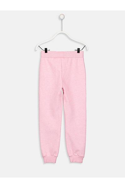 LC Waikiki Pantaloni de sport jogger pentru fete LCW Kids, cu talie elastică