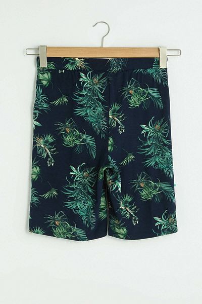 LC Waikiki Γυναικεία σορτς & βερμούδες με πράσινη στάμπα