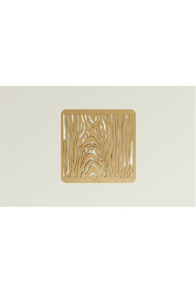 CosmosCraft Tahta Desenli Duvar Boyası Kalıbı , Plastik