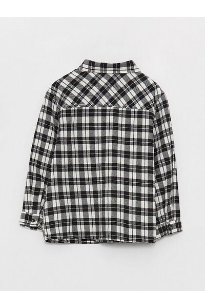 LC Waikiki Long Sleeve Plaid Baby Boy Shirt