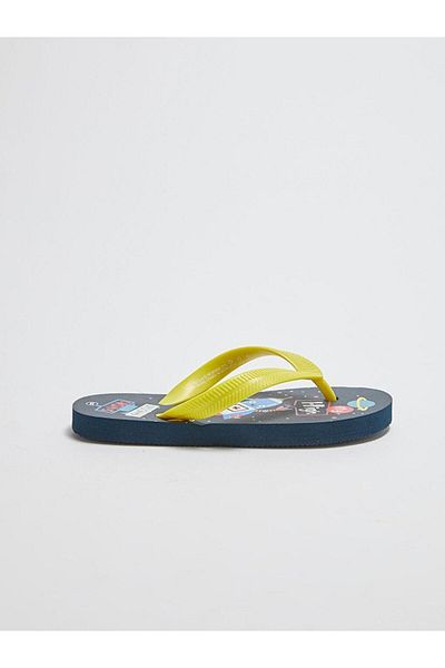LC Waikiki Papuci de plajă pentru băieți cu imprimeu LCW STEPS