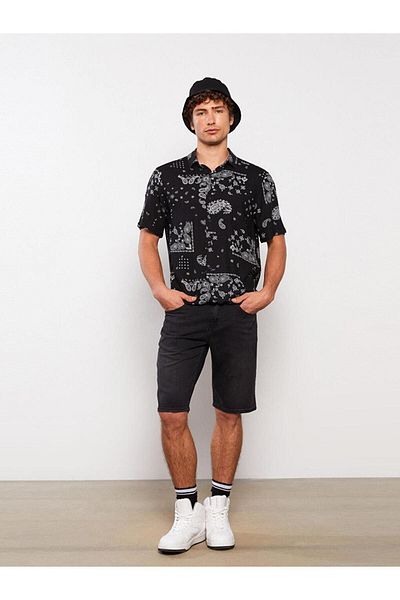 LC Waikiki Ανδρικό τζιν σορτς LCW Jeans Standard Fit