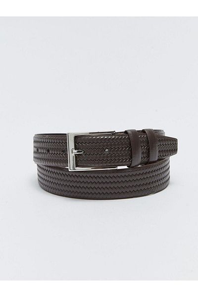 LC Waikiki LCW ACCESSORIES Δερμάτινη εμφάνιση Ανδρική ζώνη Chino