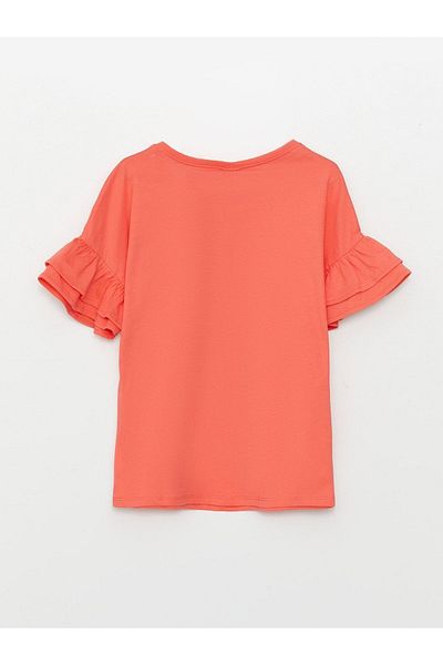 LC Waikiki Crew Neck Short Sleeve Girl's T-Shirt