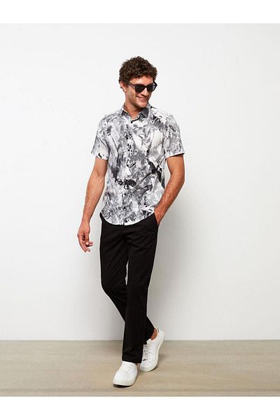 LC Waikiki Ανδρικό παντελόνι Chino LCWAIKIKI Classic Slim Fit Gabardine