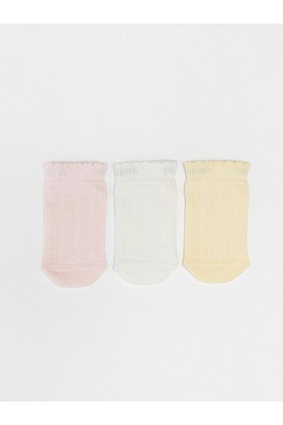 LC Waikiki LCW baby Baby Girl Booties Socks 3 pcs