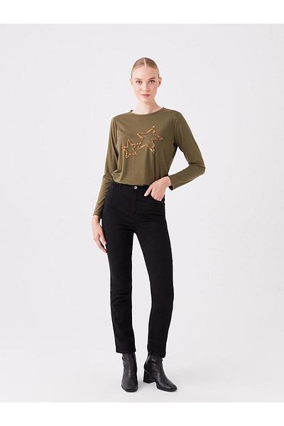 LC Waikiki LCWAIKIKI Basic Slim Fit Women's Jean Trousers