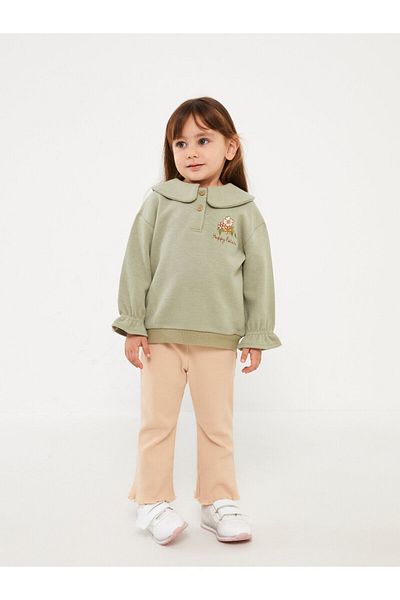 LC Waikiki LCW Baby - Basic Elastic Waist Leggings Pants for Baby Girl
