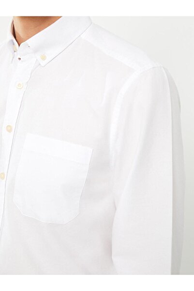 LC Waikiki LCWAIKIKI Basic Regular Fit з довгим рукавом, оксфордська чоловіча сорочка