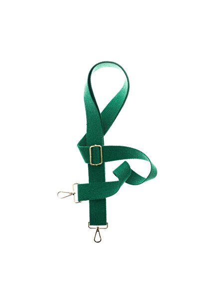 Miaju Green Shoulder Strap - 185 Cm, Gold Metal Accessory, Special Production...