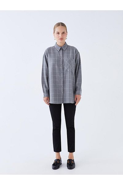 LC Waikiki Pantaloni de damă LCW Modest cu talie elastică