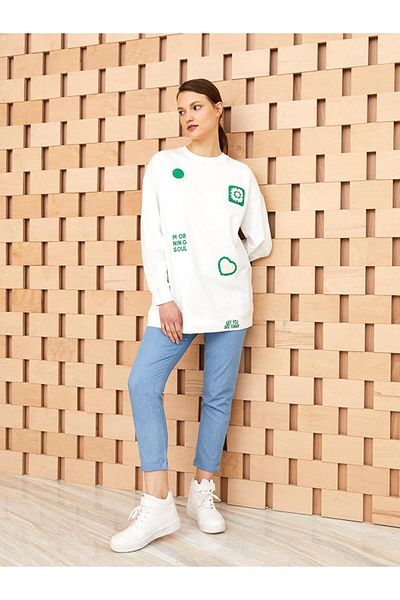 LC Waikiki Γυναικείο ίσιο τζιν παντελόνι LCW Modest