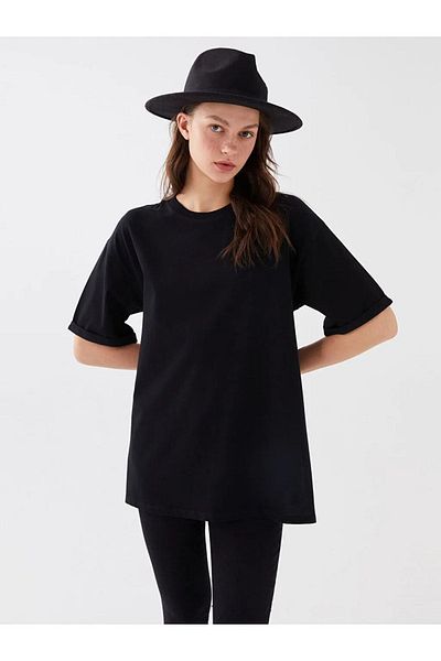 LC Waikiki Lcw Casual Women's Crew Neck Short Sleeve Tunic