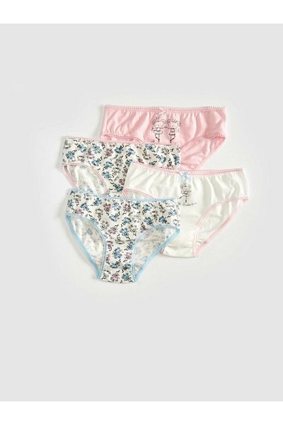 LC Waikiki Girl's Pink Lilac Fxk Panties