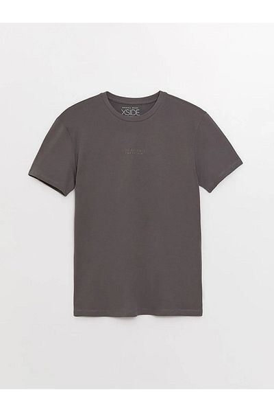 LC Waikiki Xside Crew Neck Short Sleeve Combed Cotton Men's T-Shirt
