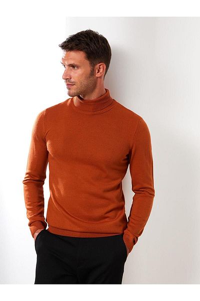 LC Waikiki LCW Vision Turtleneck Long Sleeve Men's Knitwear Sweater