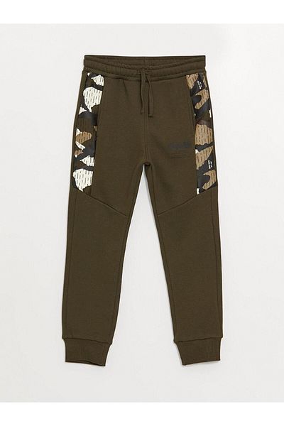 LC Waikiki LCW Kids Boy's Jogger Sweatpants - Elastic Waist and Printed