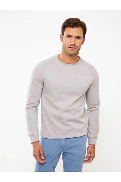 LC Waikiki Ανδρικό μακρυμάνικο φούτερ Basic Crew Neck