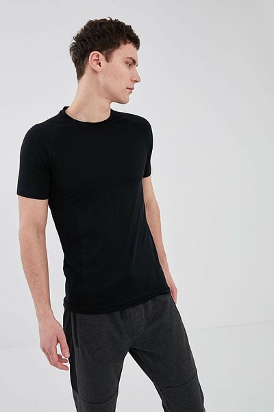 LC Waikiki Tricou sport nou negru LCW pentru bărbați