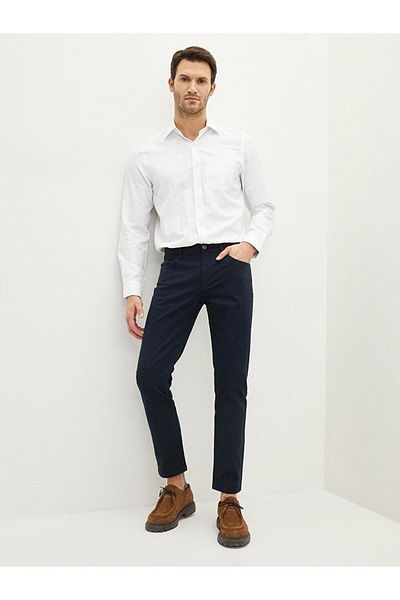 LC Waikiki LCWAIKIKI - Κλασικό στενό ανδρικό παντελόνι Chino