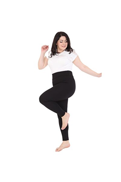 Zeromiss Toparlayıcı | Yüksek Bel Uzun Tayt Kişlık Kalın Çelik Örme