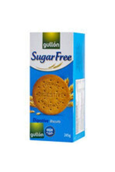 Gullon Şekersiz Digestive Bisküvi 250 gr X 3 Adet