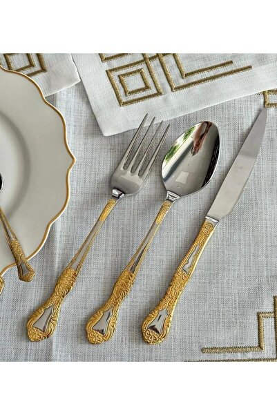 DUKKANI ISTANBUL Kaşık Seti 18 parça Sarmaşık