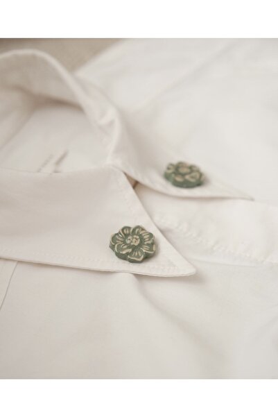 YAKA ART İkili Minik Yaka Çiçeği Broş Seti