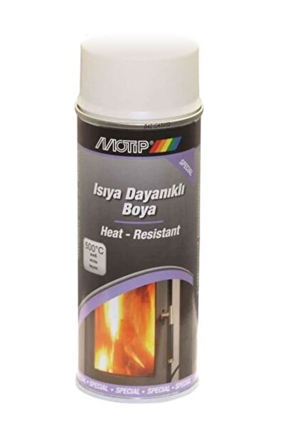 Motip Carat Sprey Boya Beyaz Isıya Dayanıklı 400 ml