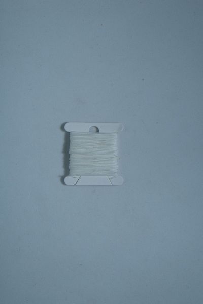 Eskişehir hobi sanat Λευκό μαργαριτάρι 5 μέτρα 0,8 mm κερωμένο κολιέ με σχοινί - Σχέδιο βραχιόλι με σχοινί