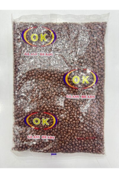 Caglar Accessories 0,6 mm tamno smeđe perle od peska