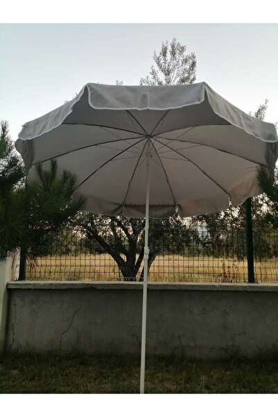 Zey Camping 200 Cm Çapında 10 Telli Kalın Kumaş Plaj Ve Bahçe Şemsiyeleri (Bİ...
