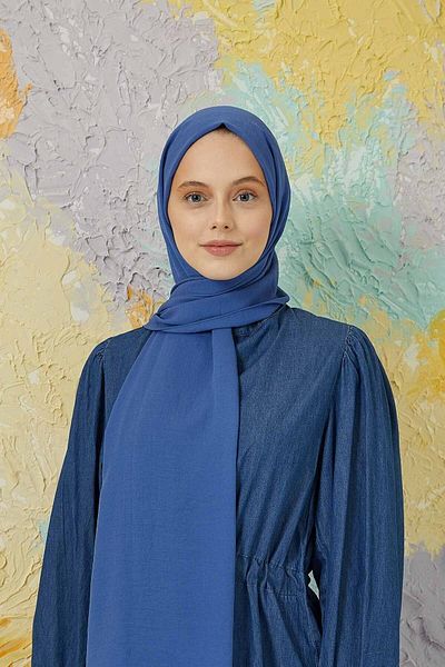 Larissa Scarf Şal albastru Cazz