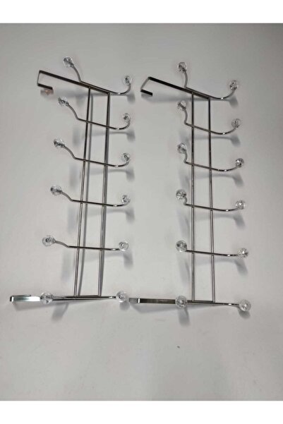 Turkuaz 2'li (2 Adet)6 'lı Paslanmaz Kapı Arkası,kapı Üzeri Askı